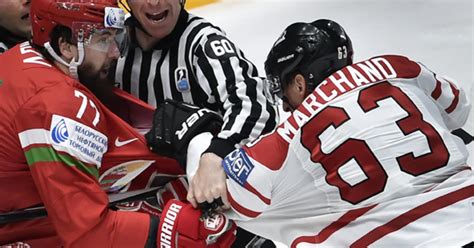 Brad Marchand Suffers Apparent Injury During IIHF World Championships ...