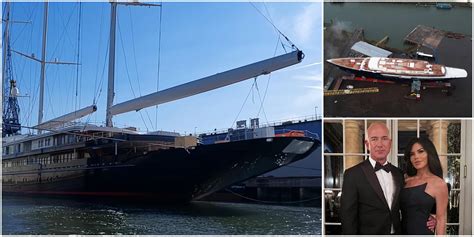 Christmas has come early for Jeff Bezos - His humungous $500 million sailing superyacht is ...