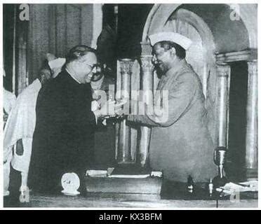 Dr. Babasaheb Ambedkar Chairman, Drafting Committee of the Indian Constitution with other ...