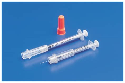 Covidien Monoject™ Safety Syringes: Insulin Syringes with Needles ...