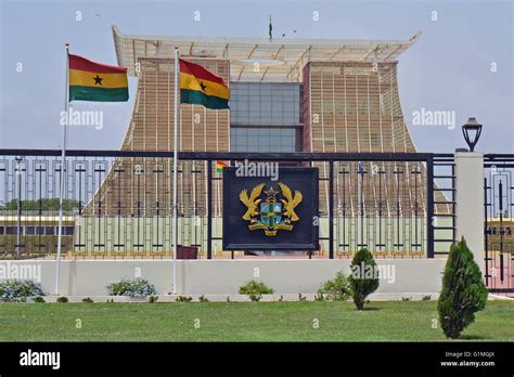 Accra, Ghana - Flag Staff House, of the president of the Republic of ...