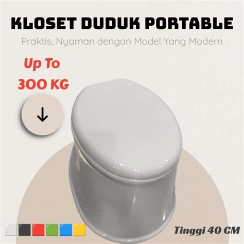 Jual Kloset Duduk Portable / Kursi Kloset Jongkok - Putih Terbaru Di Seller Sn Jaya Abadi ...