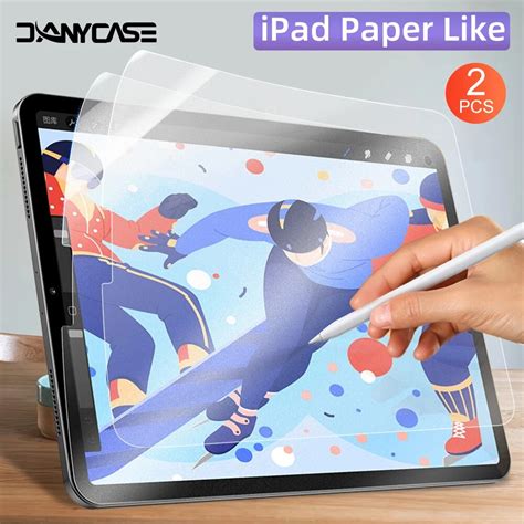 2pcs Matte Ipad Paper Like Screen Protector For Drawing Ipad Air 4 5 10 ...