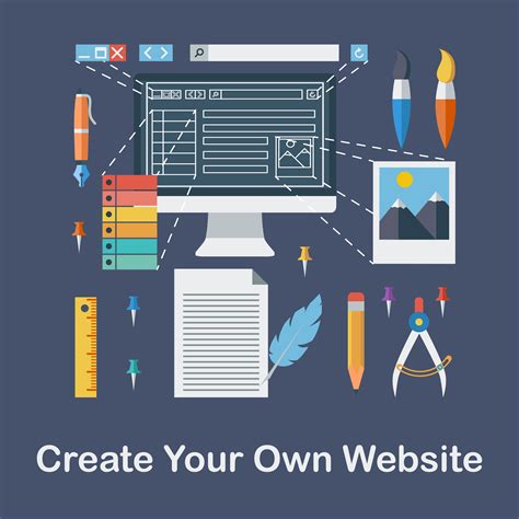 Create your own website ~ Icons on Creative Market