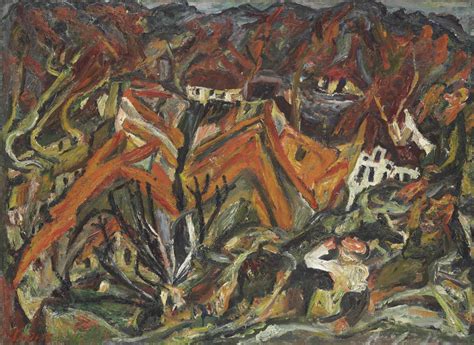 Chaim Soutine (1893-1943) | Vue sur le village | 1920s, Paintings ...