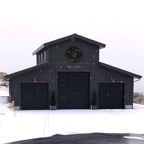 Farmhouse Ideas 🏡 on Instagram: “What do you think of this BLACK modern ...