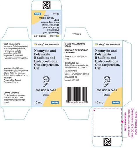 Neomycin, Polymyxin, Hydrocortisone Ear Drops - Drugs.com