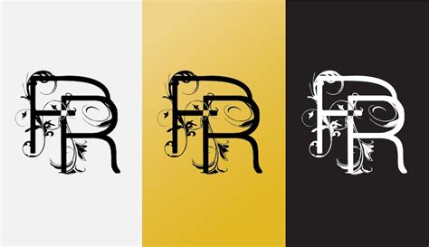 Premium Vector | Initial letter fr logo design creative modern symbol icon monogram