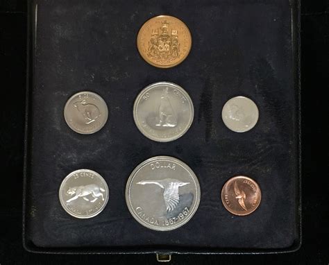 1967 Canada Centennial Gold & Silver Coin Set