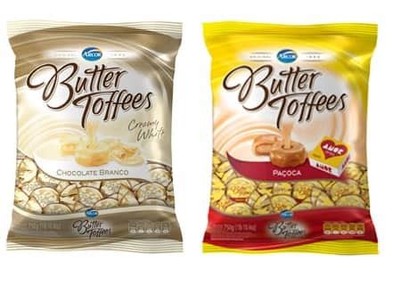 Arcor reposiciona Butter Toffees e lança novos sabores - EmbalagemMarca
