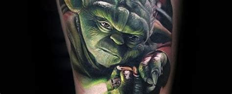 60 Yoda Tattoo Designs For Men - Jedi Master Ink Ideas