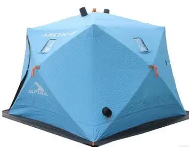 Waterproof ice fishing tent fireproof& thermal insulation ice fishing ...