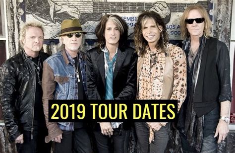 See Aerosmith tour dates for 2019