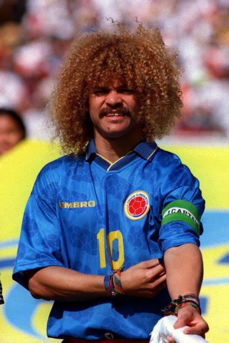 Carlos Valderrama & his Epic Huge Big Afro Curly Hair - The Lifestyle Blog for Modern Men ...