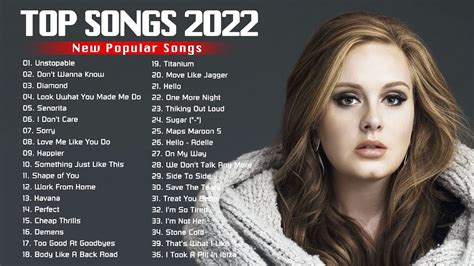 Top Hits 2022 - Top Songs 2022 🌛🌛ADELE, Rihana, Maroon 5, Bilie Eilish ...