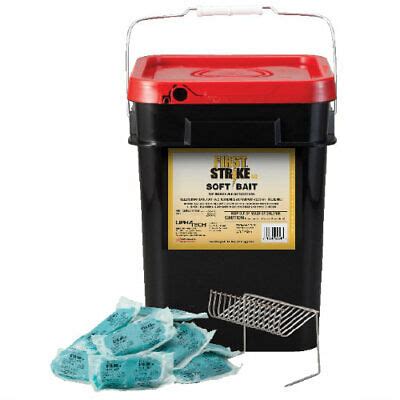 First Strike Soft Bait 40g Rodenticide Rat Bait Mouse Bait with 5 SSTs (16 Lbs) 13549823467 | eBay