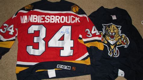 Florida Panthers Hockey Team Jersey's (Game Used) | Collectors Weekly