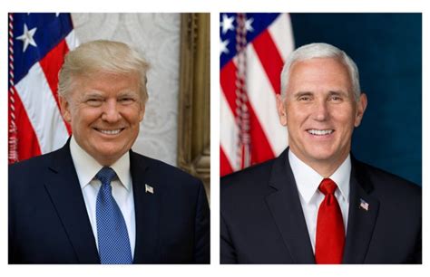 The White House Releases the Official Portraits of President Donald J. Trump and Vice President ...