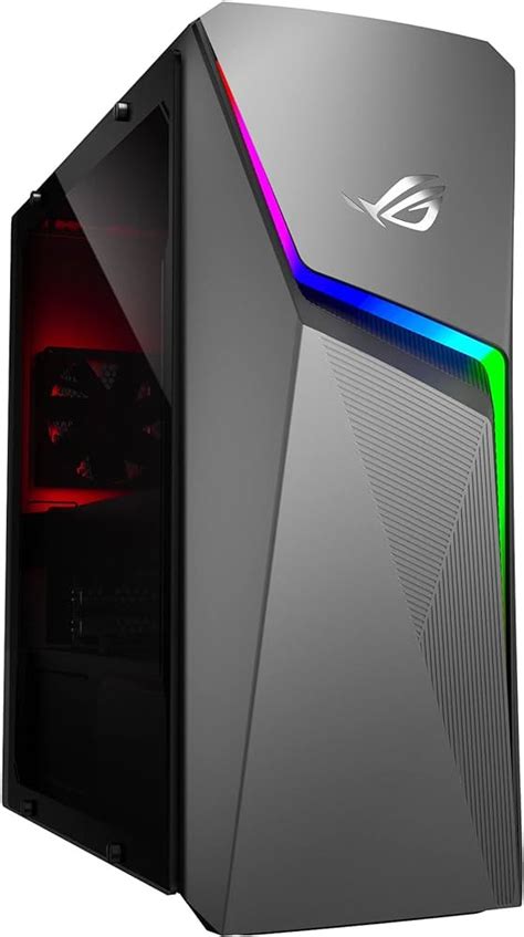 (Refurbished) ASUS ROG Strix G10DK, 6 core AMD Ryzen 5 5600X, Gaming Desktop (8GB/1TB HDD ...