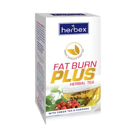 Herbex Fat Burn Plus Tea 20 Tea - Med365