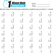 Math Worksheets & Free Printables | Education.com - Worksheets Library