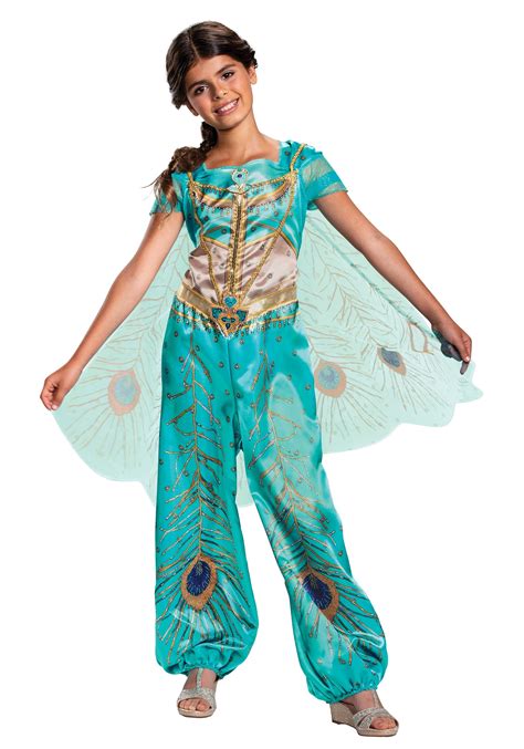 The Aladdin Live Action Girls Jasmine Classic Costume