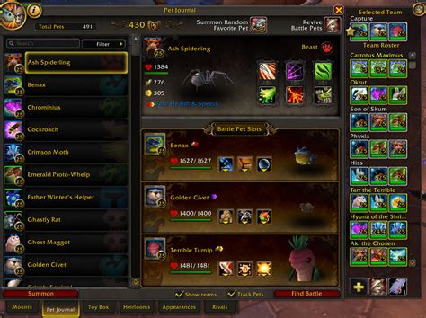 PetBattle Teams - World of Warcraft Addons - CurseForge