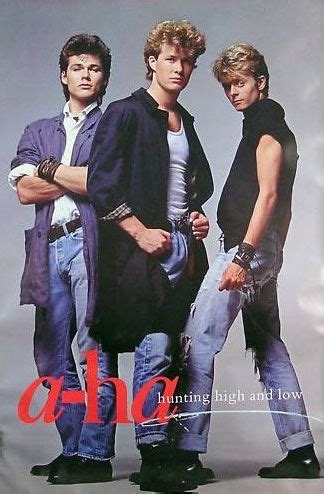 a-ha "Hunting High And Low" Una de las mejores bandas de la epoca, de mis favoritas | 80s music ...