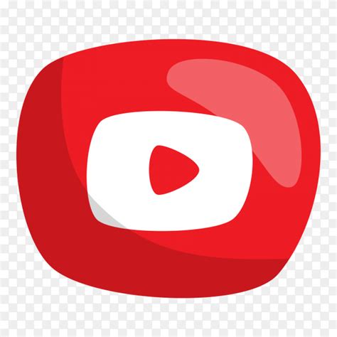 Cute social media logo YouTube PNG - Similar PNG