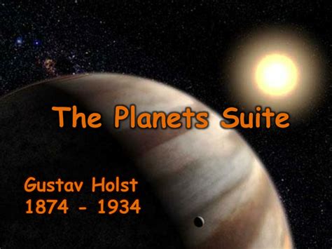 Gustav Holst and The Planets | Teaching Resources