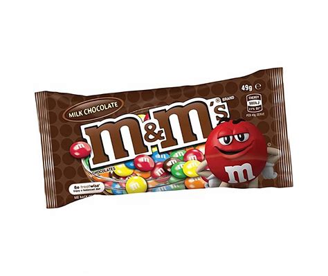 M&Ms Milk Chocolate - Bulk 12 x 49gm - Live Laugh Love