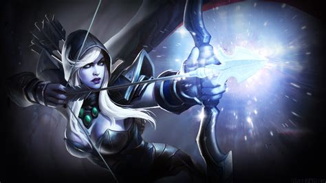 🔥 Download Drow Ranger Fan Art Wallpaper Dota HD by @srose | Drow ...