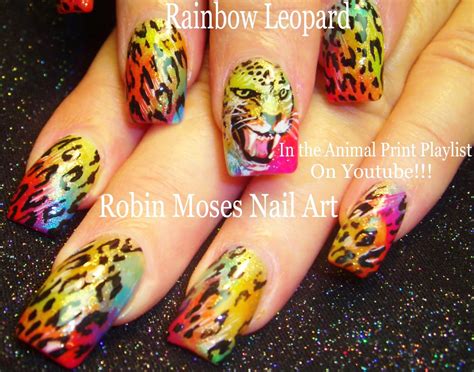 Nail Art by Robin Moses: "leopard nails" "animal print nails" "nail art" "nails" "leopard print ...