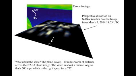 The clouds from a NASA weather satellite line up with the drone footage : r/AirlinerAbduction2014