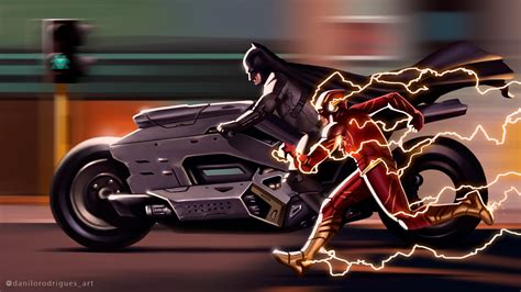 Batman & Flash Concept Art on Behance