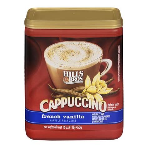 Hills Bros Cappuccino Drink Mix - French Vanilla, 453 g | Walmart.ca