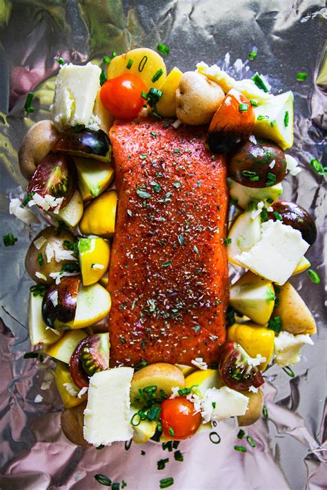 Wild BC Coho Salmon Grilled to Perfection in a Foil Pack — BC Salmon