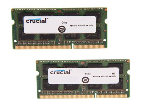 Crucial 8GB Kit DDR3L 1600 Laptop Memory - Newegg.com