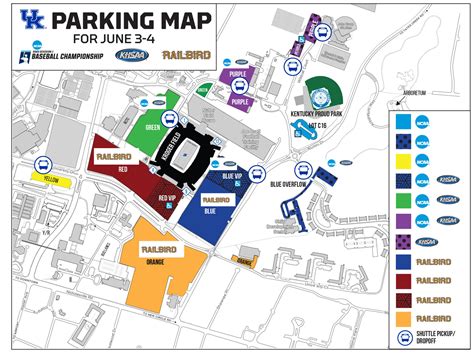 Parking Information: 2023 NCAA Baseball Lexington Regional on UK Campus – UK Athletics