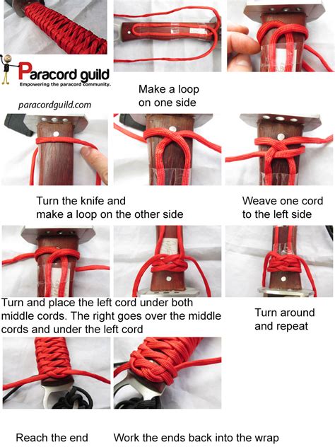 how-to-make-a-paracord-knife-wrap - Paracord guild