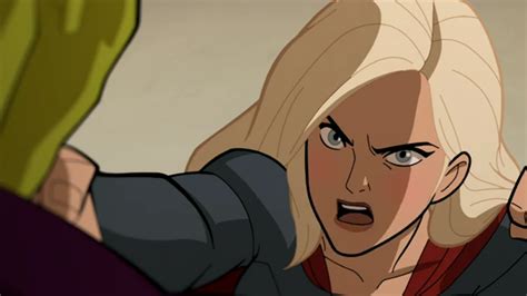 Exclusive Legion of Super-Heroes Clip Shows Supergirl Battling Brainiac 5