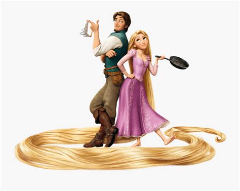 Flynn Rider And Rapunzel Png , Free Transparent Clipart - ClipartKey