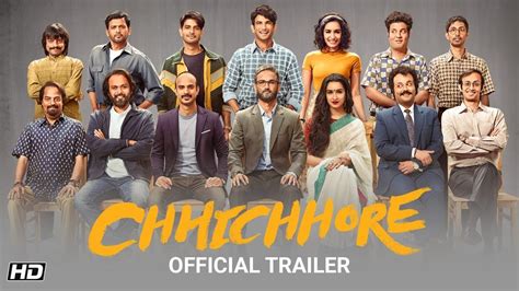 Chhichhore | Official Trailer | Nitesh Tiwari | Sushant | Shraddha ...