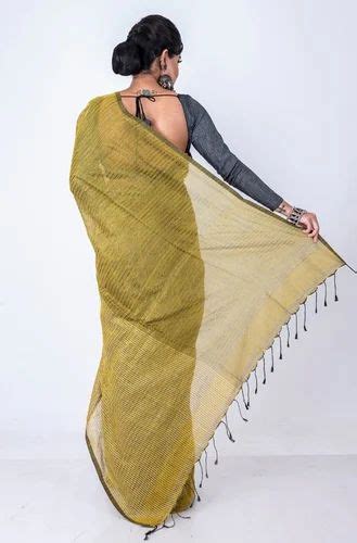 MUSTARD Cotton KOLKATA SAREES at Rs 2047 in Kolkata | ID: 2850169080797