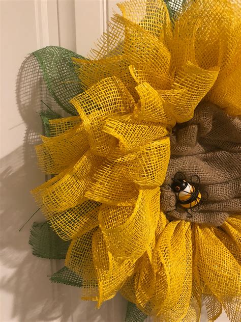 Sunflower Wreath | Etsy