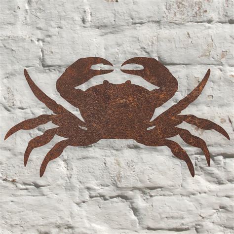 Metal Crab Sculpture Wall Art By Mon Sculptures | notonthehighstreet.com