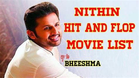 Nithin Hit and Flop Movies List | Nithin All Hits Flops | nithin hits flops movies Ultra Movie ...