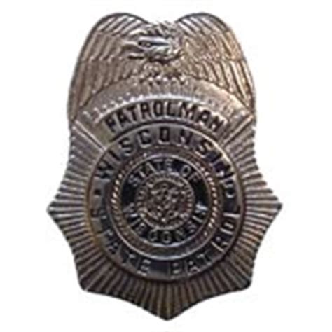 Wisconsin State Patrol Police Badge Pin | North Bay Listings