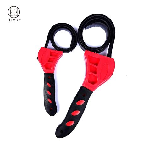 1/2pcs Rubber Strap Wrench Set Car Repair Universal Wrench Adjustable ...