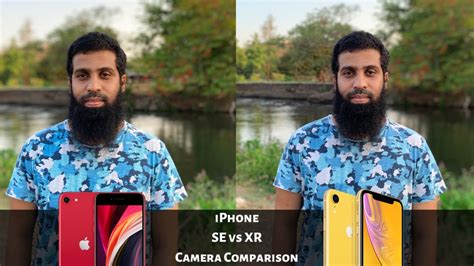 iPhone SE 2 vs iPhone XR Camera Comparison - YouTube